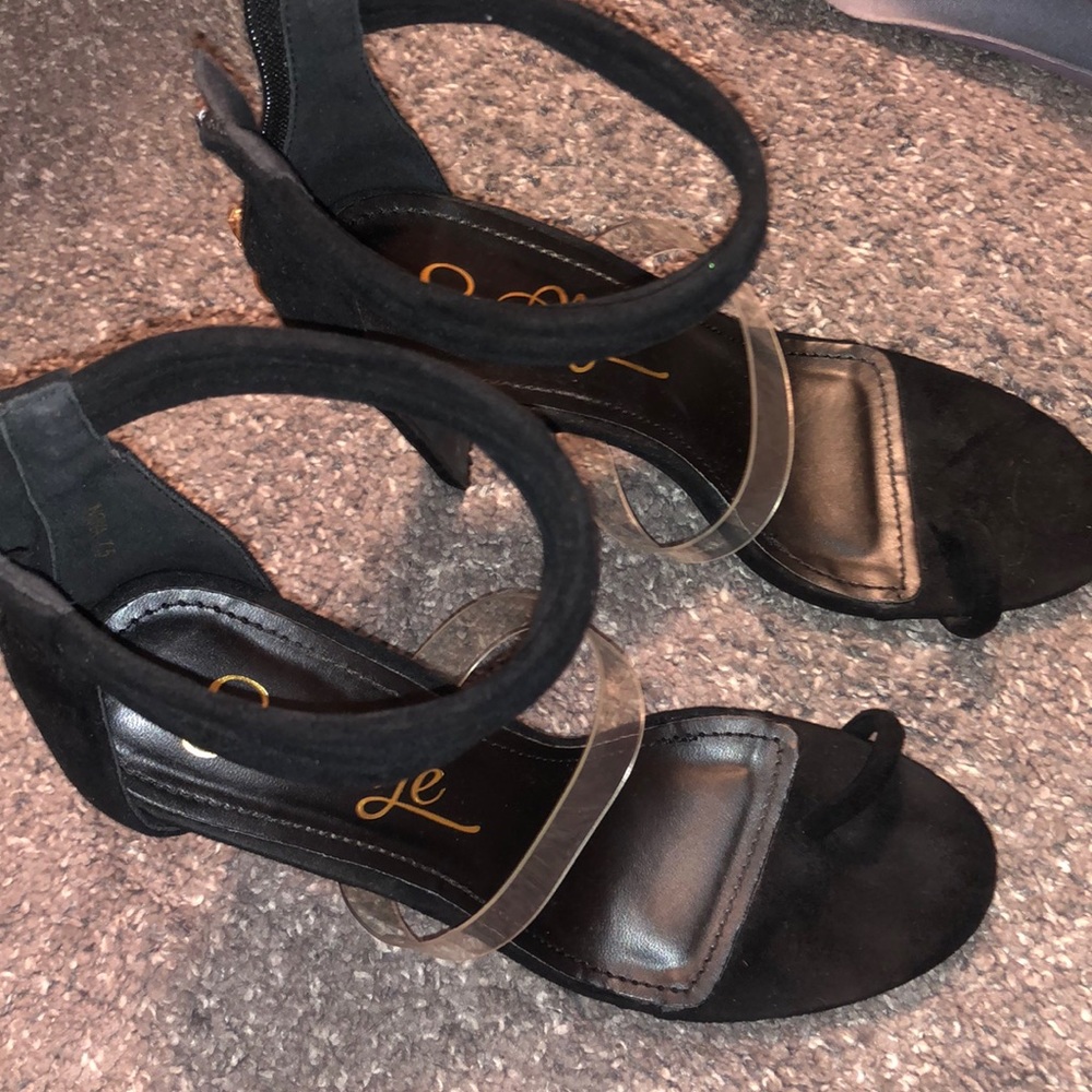 Black heels